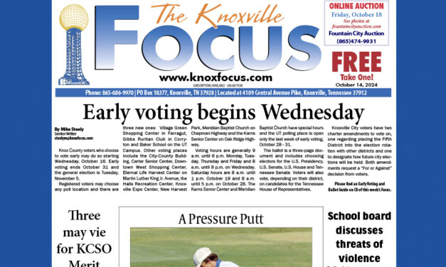 The Knoxville Focus for October 14, 2024