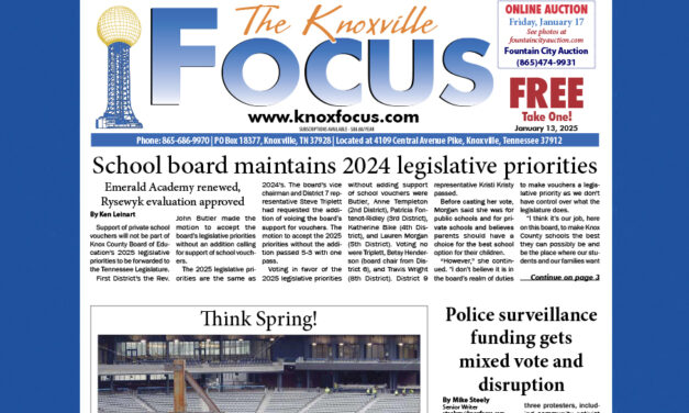 The Knoxville Focus for January 13, 2025